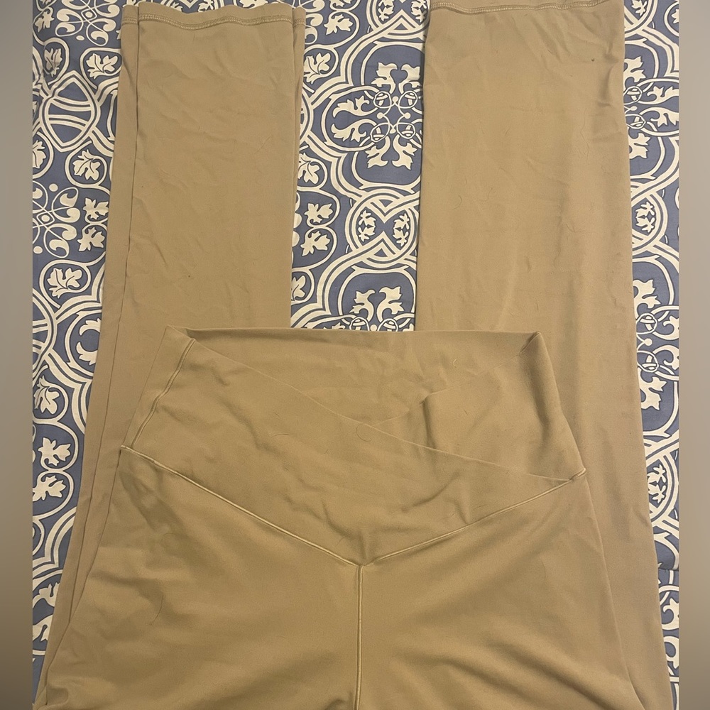 OFFLINE by Aerie High Waisted Crossover Flare Leggings